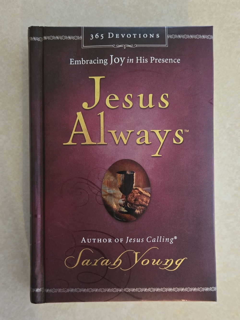NWOT Religion- Jesus Always: By Sarah Young- 365 Devotions. Faith